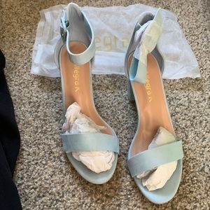 New without box. Baby “Blue Suede Shoes” SPRING SANDALS!